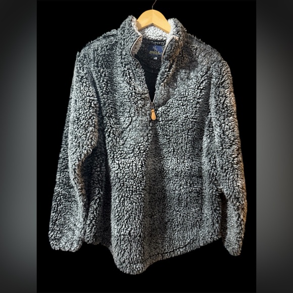 Simply Southern Heathered
Quarter Zip Sherpa Pullover in Phantom Grey Size Small - Picture 9 of 13